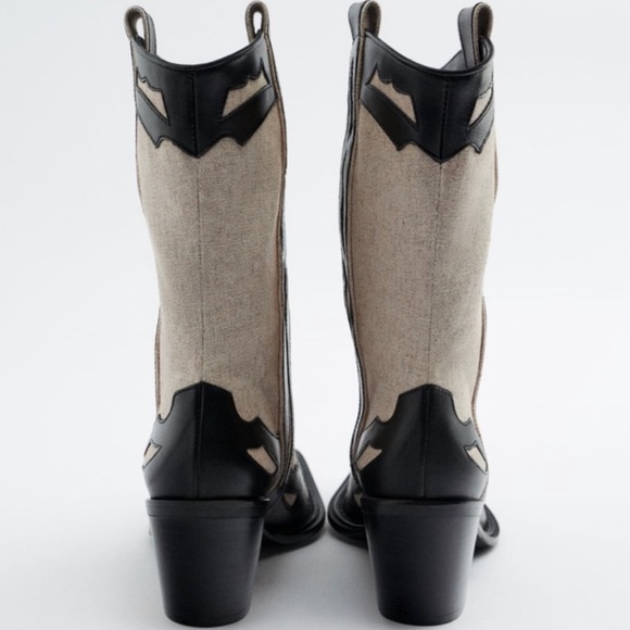 Zara Cowboy Boots / 37 - Picture 3 of 5